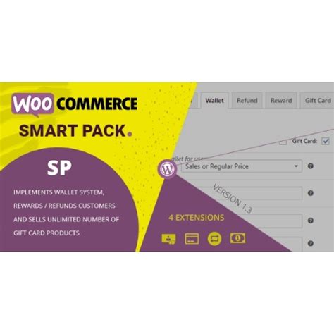 WooCommerce Smart Pack – Gift Card, Wallet, Refund & Reward